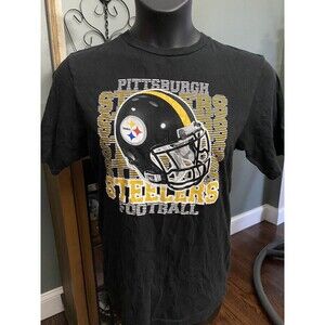 NFL Pittsburgh Steelers Striped Graphic Print T-shirt See Size In Description